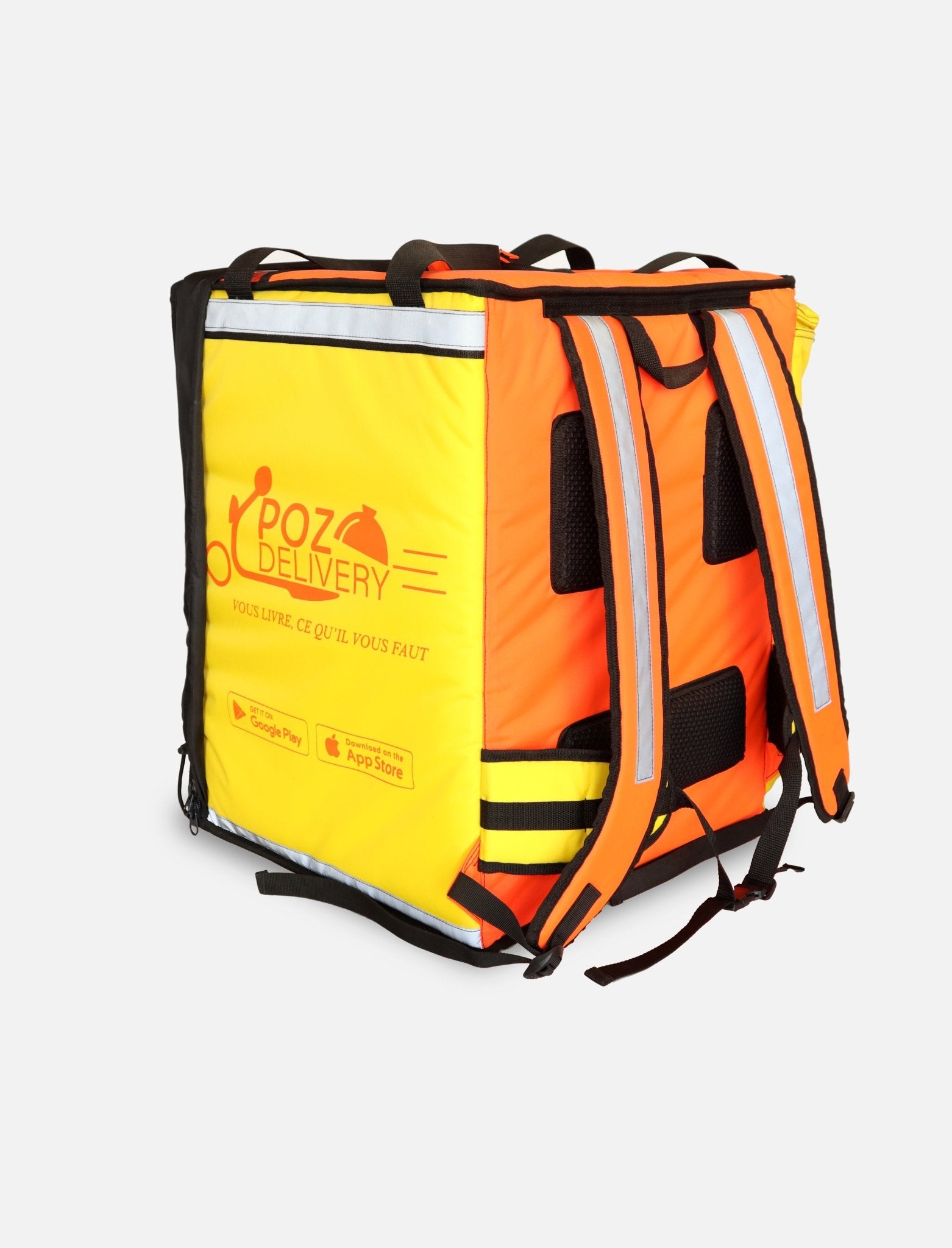 75L Front Opening Delivery Backpack (40 x 40 x 50cm) - thermabags